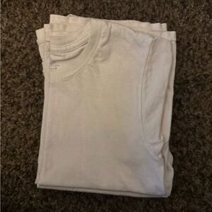8 Hanes Kids White T-Shirts